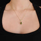 Olive Drop Pendant|Enchanted Grove Collection