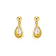 Teardrop Spark Earrings