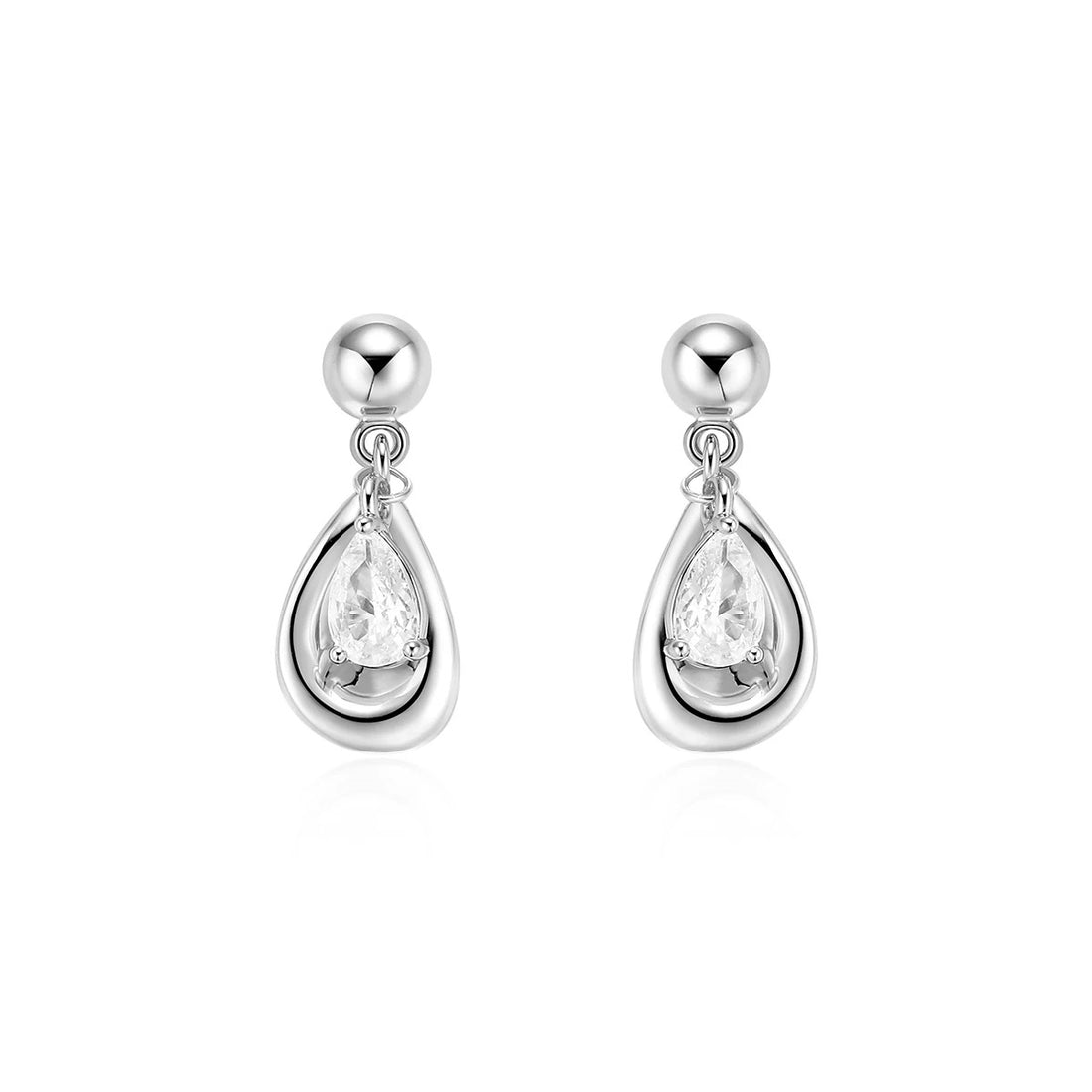 Teardrop Spark Earrings