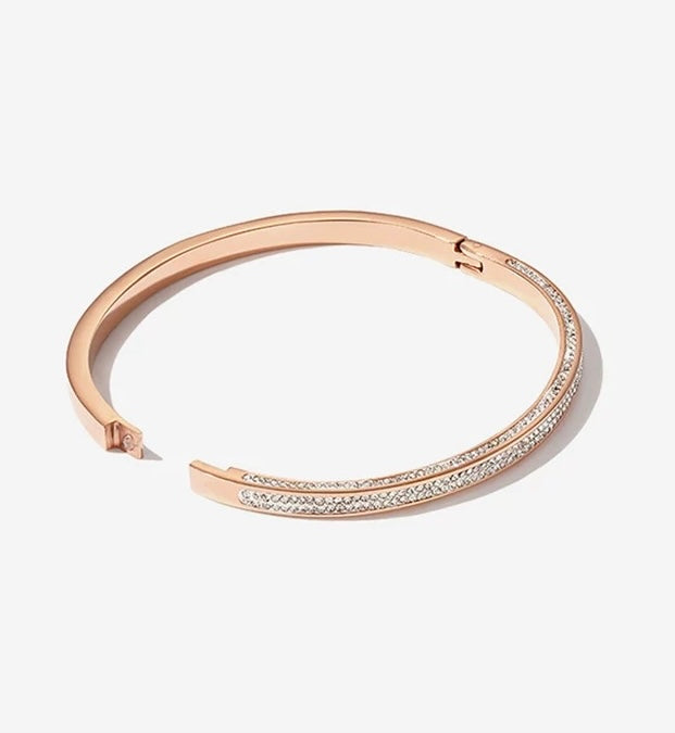 18 K Rose Gold Starry Sky Bracelet